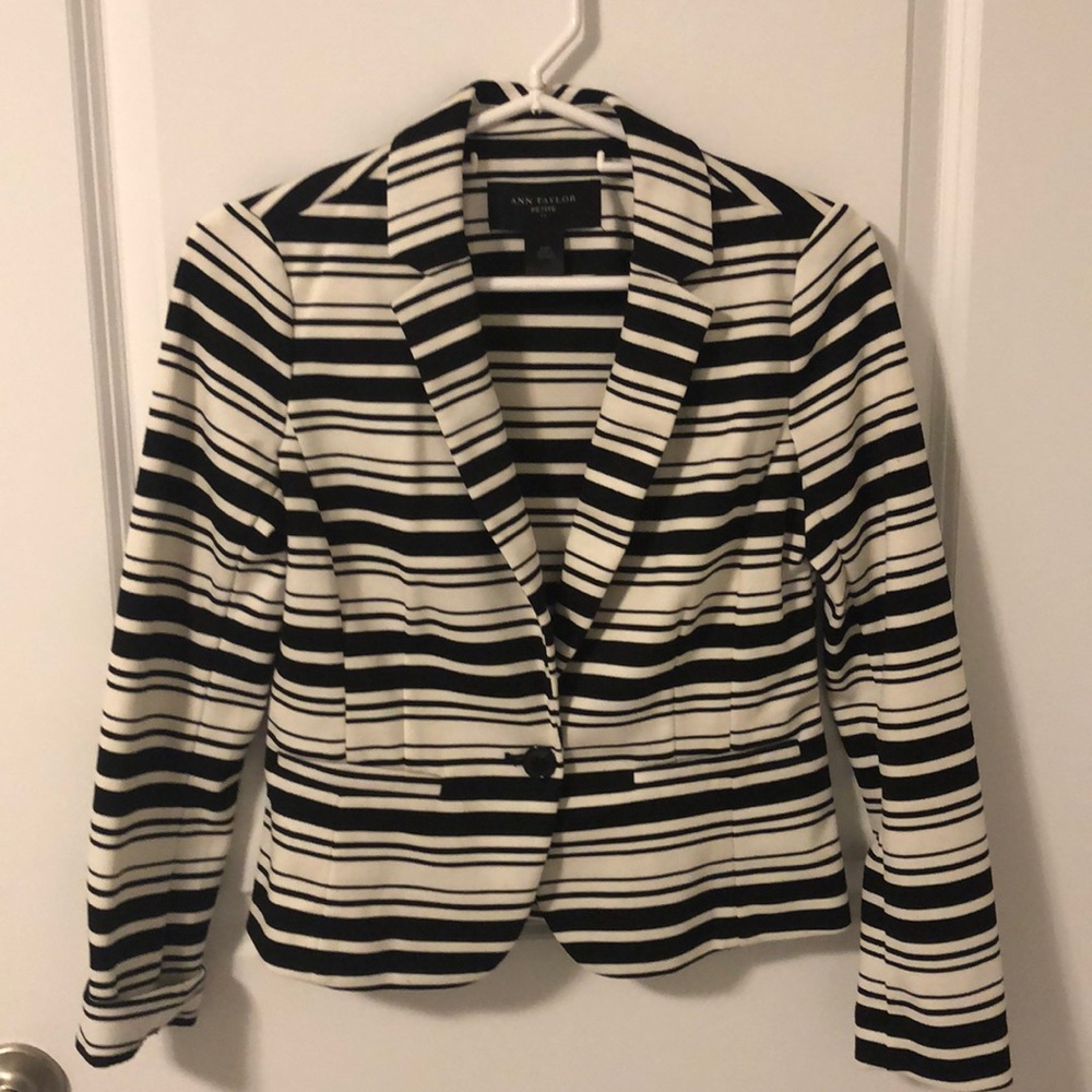 Striped blazer